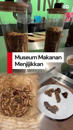 Video: Sederet Makanan Menjijikkan di Museum Berlin, Berani Cicip?
