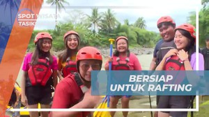 Bersiap Melakukan Rafting di Sungai Ciwulan Tasikmalaya  