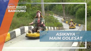 Menikmati Sensasi Main Golesat di Trek Panjang dan Alam Asri Bandung  