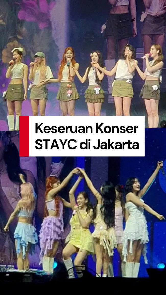 Video: Keseruan dan Kejutan STAYC Buat SWITH saat Konser di Jakarta