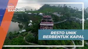 Menyantap Kuliner di Resto Unik Berbentuk Kapal di Bandung  