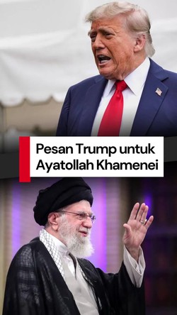 Video: Trump Sindir Khamenei yang Klaim Iran Menang dalam Perang