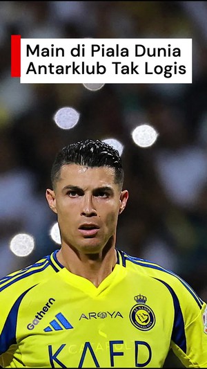 Video Ronaldo Pilih Rebahan Ketimbang Main di Piala Dunia Antarklub: Tak Logis!