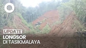 Video: Nahas! Dua Petani Hilang Tertimbun Longsor di Tasikmalaya