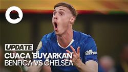 Video: Momen Laga Benfica Vs Chelsea Dibubarkan Dulu gegara Cuaca