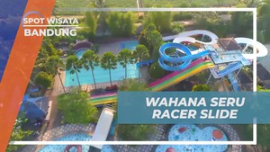 Menaklukkan Racer Slide Tanpa Ban di Waterpark Bandung  