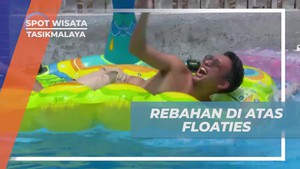 Bersantai dan Berenang di Kolam Resto Hits Tasikmalaya dengan Floaties  