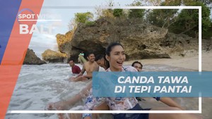 Bersenda Gurau dan Bersantai di Tepi Pantai Honeymoon Beach Bali  