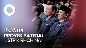Video: Prabowo Resmikan Proyek Baterai Listrik RI-China di Karawang