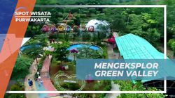 Eksplorasi Green Valley Waterpark dan Naik Kereta Udara di Purwakarta  