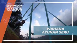 Bermain Ayunan Seru dan Menguji Nyali di Taman Sevillage, Cianjur  