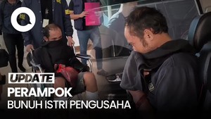 Video: Tampang Perampok Sadis yang Bunuh Istri Pengusaha di Gresik