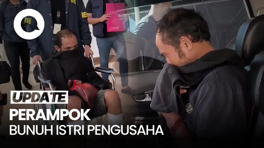 Video: Tampang Perampok Sadis yang Bunuh Istri Pengusaha di Gresik