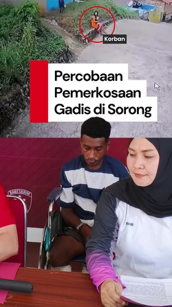 Video Gadis di Sorong Dianiaya-Nyaris Diperkosa di Pinggir Jalan