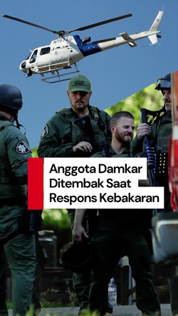 Video 2 Anggota Damkar Tewas Ditembak Saat Respons Kebakaran