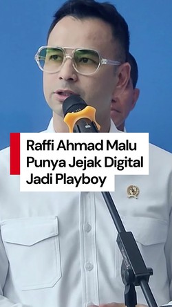 Video: Raffi Ahmad Ngaku Malu Punya Jejak Digital Jadi Playboy Kala Bujang