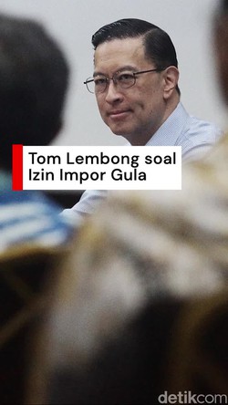 Video Tom Lembong Sebut Nama Eks Mendag-Menteri BUMN di Kasus Impor Gula