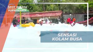 Bermain di Kolam Busa dan Rasakan Serunya Mandi Busa di Green Valley, Purwakarta  