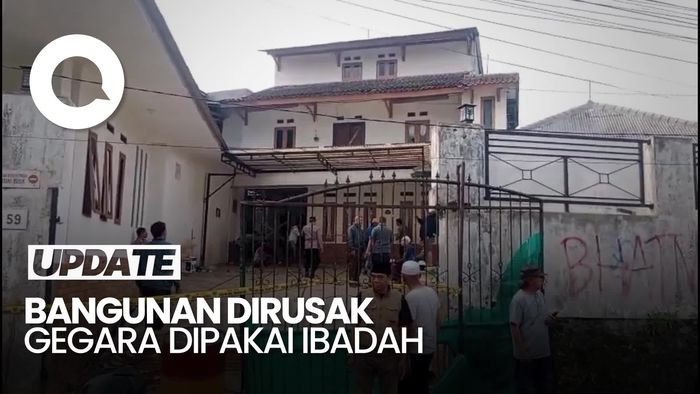 Video: Bangunan yang Dirusak di Sukabumi Vila, Bukan Gereja