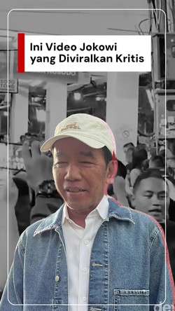 Video Jokowi yang Diviralkan Masuk Rumah Sakit karena Kritis