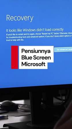Video: Microsoft Blue Screen of Death Pensiun setelah 40 Tahun