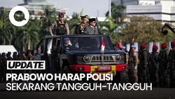 Video Prabowo Harap Polisi Sekarang Tangguh karena Akan Kerap Jadi Sasaran
