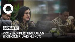 Video Menkeu Pangkas Proyeksi Pertumbuhan Ekonomi RI Jadi 4,7-5%