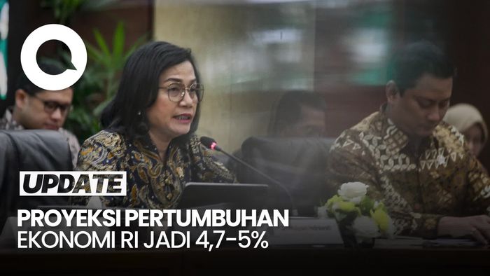 Video Menkeu Pangkas Proyeksi Pertumbuhan Ekonomi RI Jadi 4,7-5%