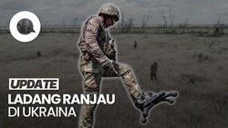Video: Melihat Ladang Ranjau di Donetsk Ukraina Timur