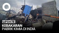 Video: Pabrik Kimia di India Kebakaran, 8 Orang Dilaporkan Tewas
