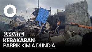 Video: Pabrik Kimia di India Kebakaran, 8 Orang Dilaporkan Tewas