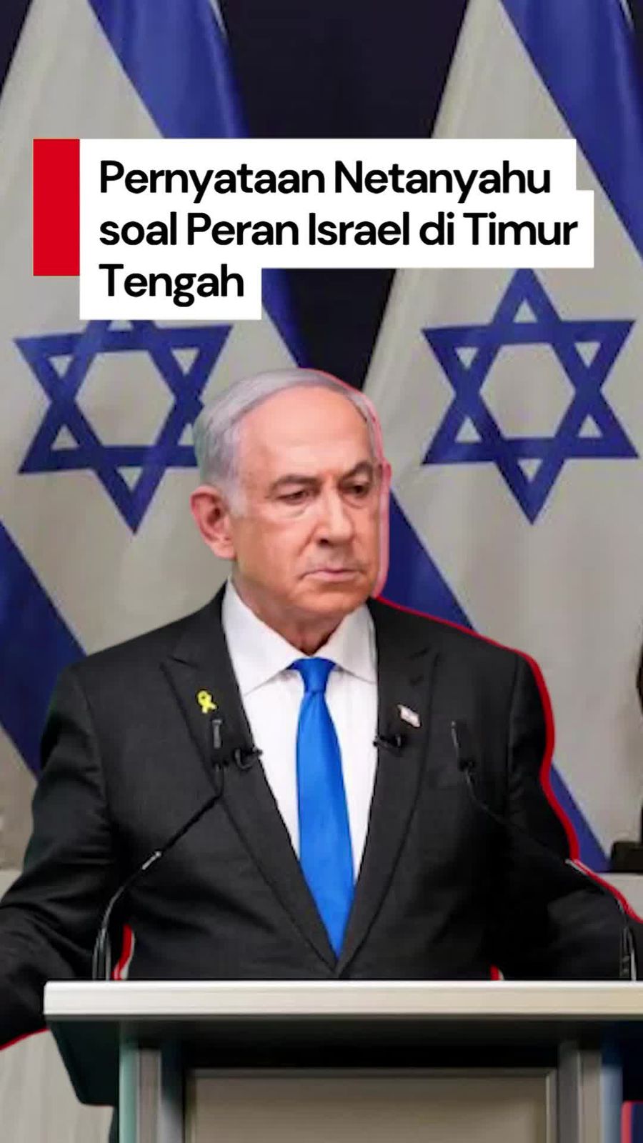 Video Netanyahu: Tanpa Israel, Timur Tengah Akan Runtuh