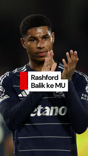 Video: Tak Dipermanenkan Aston Villa, Rashford Bakal Balik ke MU