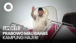 Video Prabowo Terbang ke Arab Saudi, Mau Bahas Kampung Haji RI