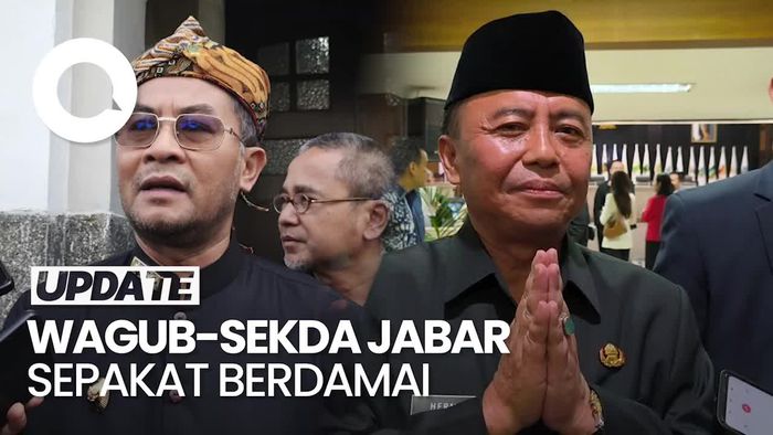 Video: Wagub-Sekda Jabar Sepakat Islah Usai Sempat Berkonflik