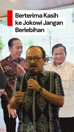 Video Budayawan Sentil Prabowo: Berterima Kasih ke Jokowi Jangan Berlebihan