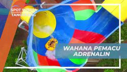 Menguji Nyali di Slider Ekstrim di Ocean Park, Tangerang  