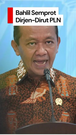 Video Momen Bahlil Tegur Dirjennya-Dirut PLN: Kurang Ajar Kalian!