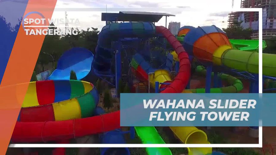 Menantang Adrenalin dengan Menaiki Slider Flying Tower di Tangerang