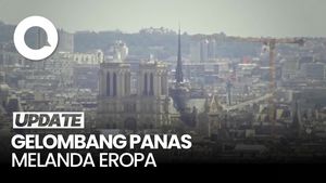Video: Gelombang Panas Terjang Eropa, Puncak Menara Eiffel Ditutup