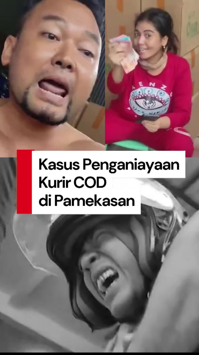 Video: Viral Kurir COD di Pamekasan Dicekik Pembeli, Korban Lapor Polisi