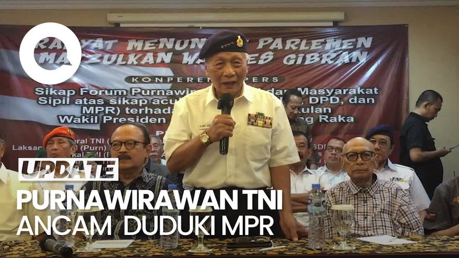 Video: MPR Terancam Diduduki Jika Surat Pemakzulan Gibran Tak Direspons