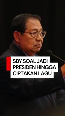Video SBY: Jangan Kira Jadi Presiden Selalu Enak, Ada Plus-Minusnya