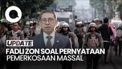 Video Fadli Zon soal Pernyataan Pemerkosaan Massal: Itu Pendapat Pribadi