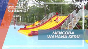 Mencoba Wahana Water Slide Seru di Waterpark Subang yang Membuat Tertawa Riang  