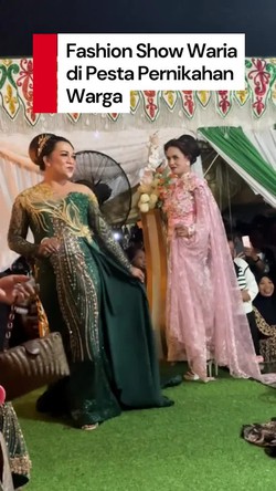 Video: Heboh Gelaran Fashion Show Waria saat Pesta Pernikahan di Sulsel