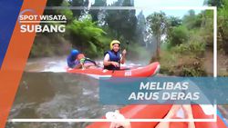 Menikmati Liburan Seru Menghadapi Tantangan Jeram di Sungai Subang bersama Selebriti  