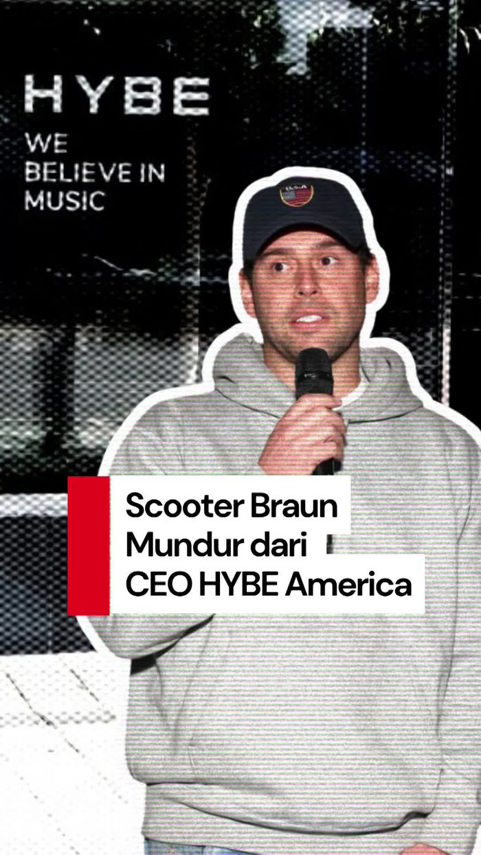 Video: Posisi Baru Scooter Braun Setelah Mundur dari CEO HYBE America