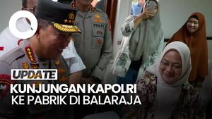 Video Kapolri Kunjungi Pabrik Sepatu di Balaraja, Bicara Tantangan Global