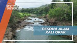 Menikmati Keindahan Alam Kali Opak Sambil Menikmati Walang Goreng di Yogyakarta  